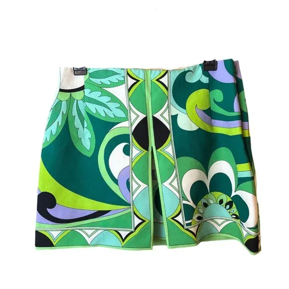 Zara Green and Purple Patterned Camisole - Picture 2 of 3